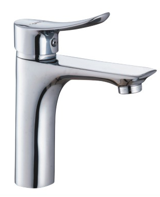 Single-hole basin faucet