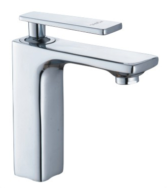 Single-hole basin faucet