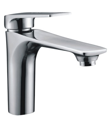 Single-hole basin faucet