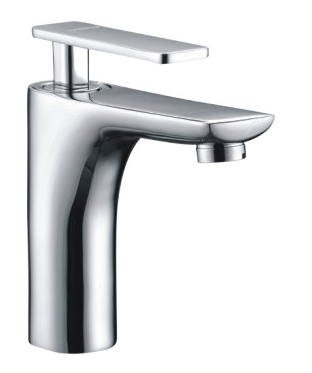 Single-hole basin faucet