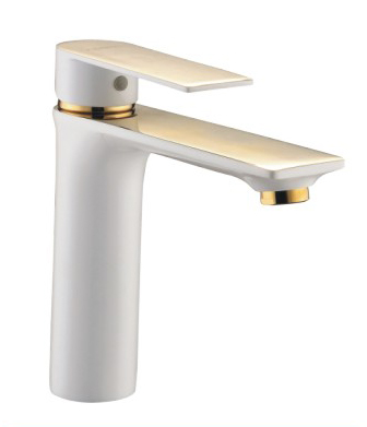 Single-hole basin faucet