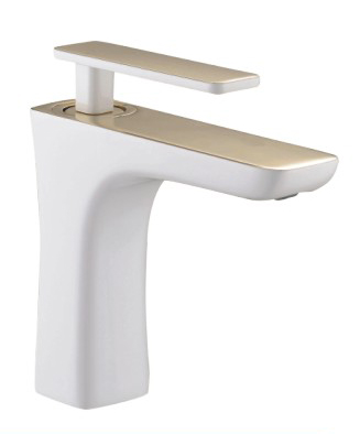 Single-hole basin faucet