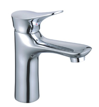 Single-hole basin faucet