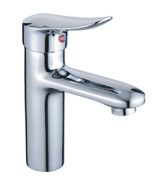 Single-hole basin faucet