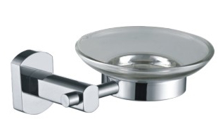 Stainless steel soap dish