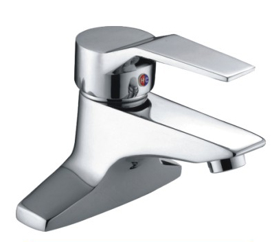 Single-hole basin faucet