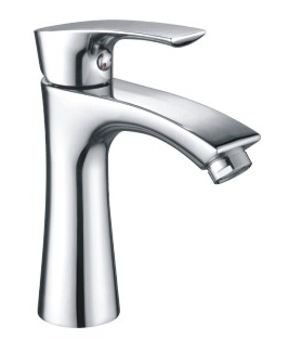 Single-cold basin faucet