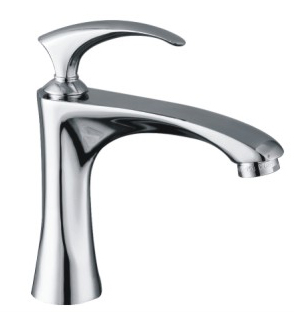 Single-cold basin faucet