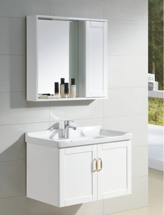 High-grade solid wood bathroom cabinet