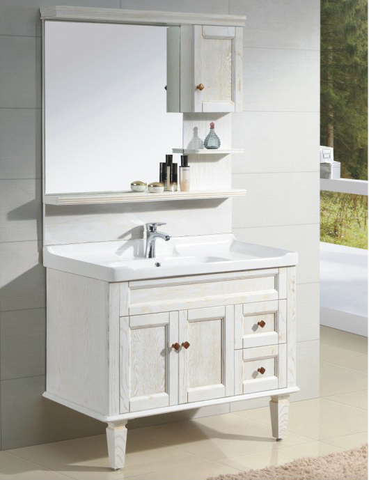 High-grade oak bathroom cabinet