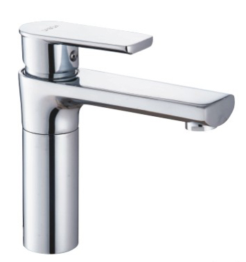 Single-hole basin faucet