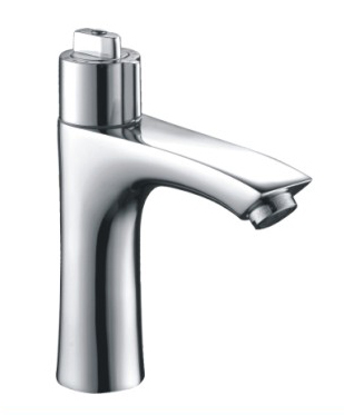 Temperature control single-hole faucet