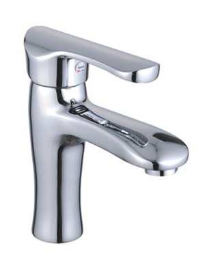 Single-hole basin faucet