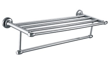 Stainless steel bath towel holder