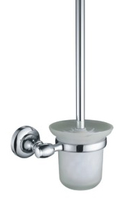 Stainless steel toilet brush