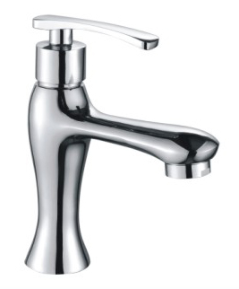 Single-cold basin faucet